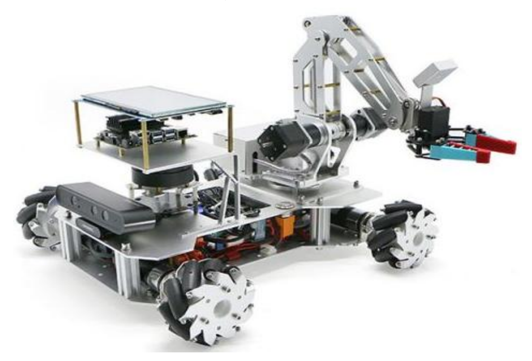 روبوت ميكانوم مع ذراع روبوتية